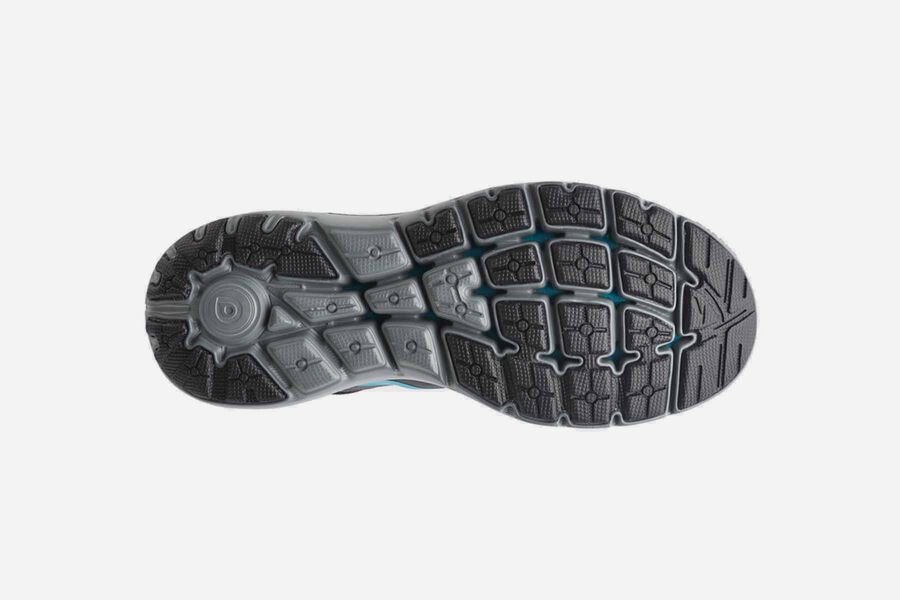 Pureflow 7 Road Brooks Running Shoes NZ Womens - Dark Grey/Blue - GZUPJY-829